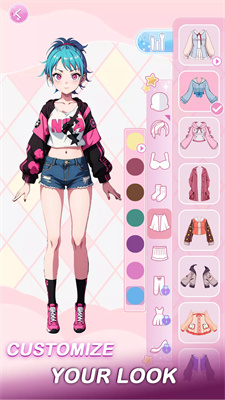 动漫少女Anime DressUpGamesMoeGirls