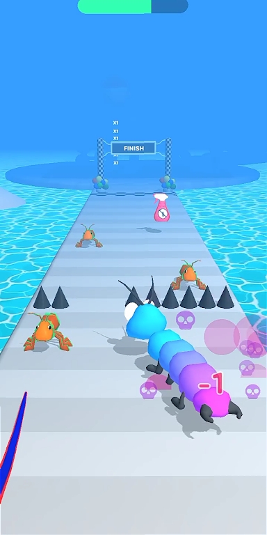 蜈蚣跑截图2