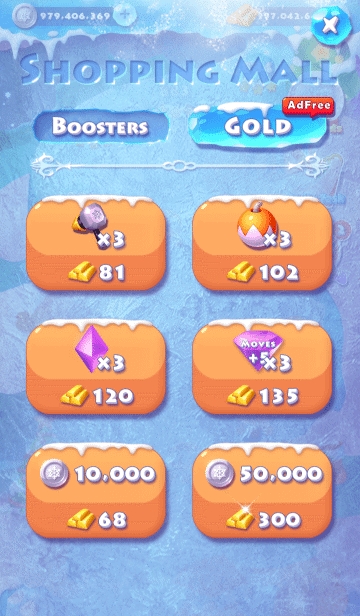 冰雪消除2(Ice Crush2)修改版截图1