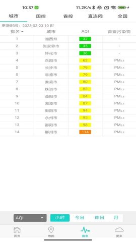 湖南空气质量截图0