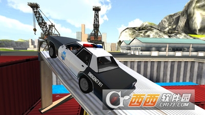 警车漂移模拟