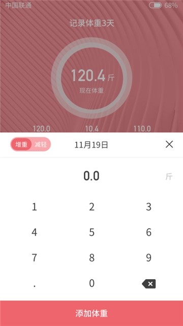体重小计