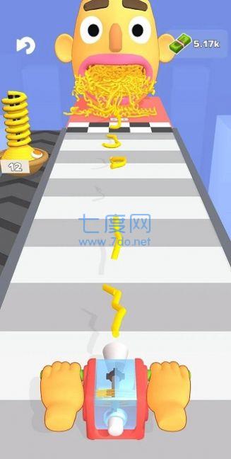 射面条跑游戏