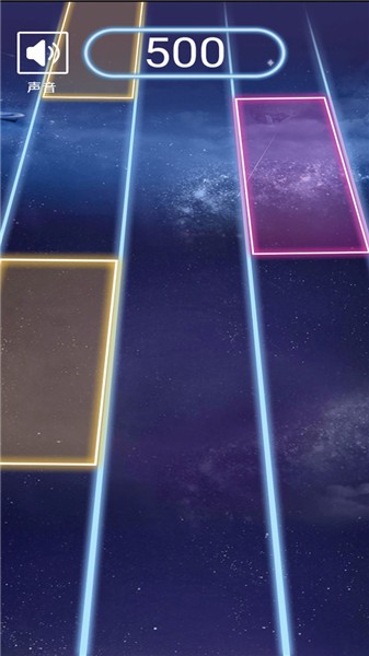 节奏的钢琴白块小游戏截图0