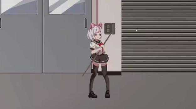 白毛少女大战僵尸截图0