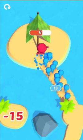 沙滩占领竞赛截图2