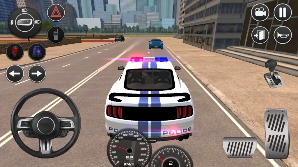 野马警车驾驶游戏中文手机版2021图片1