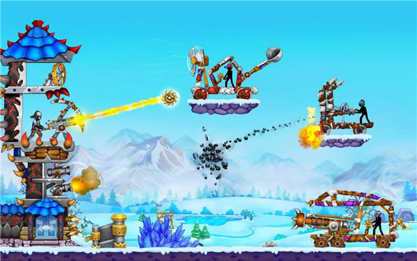 火柴人之守卫城堡2最新版(The Catapult 2)截图1