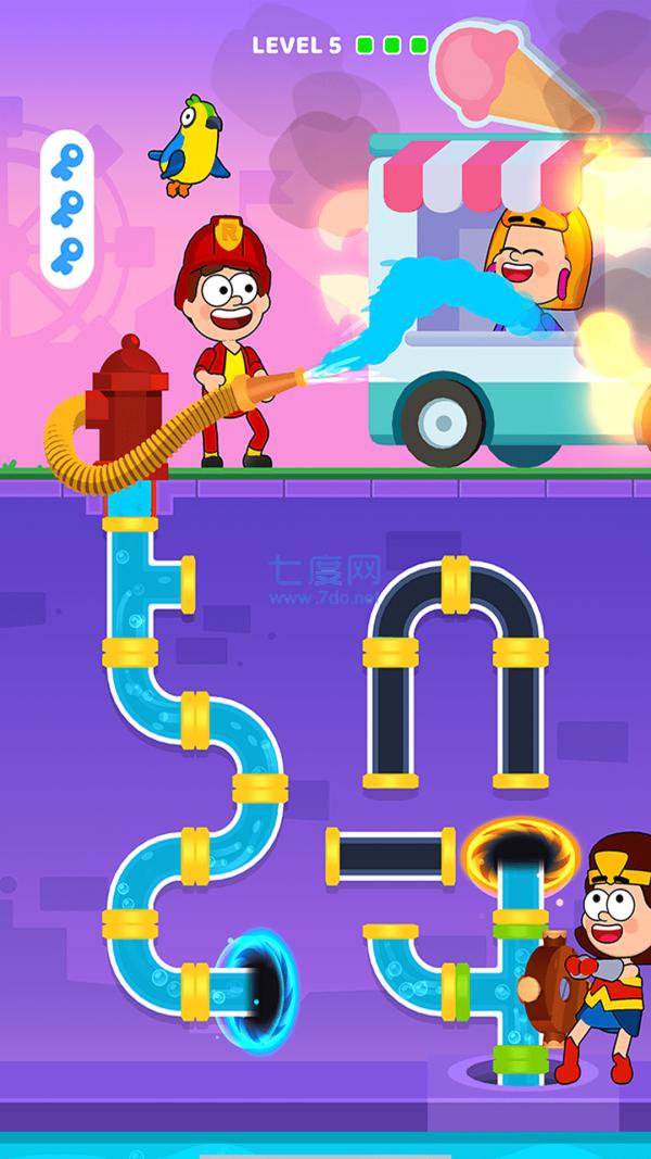 水管解谜截图2