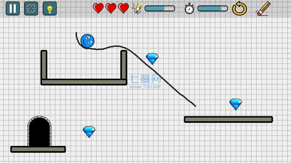 重力英雄物理绘图游戏截图2