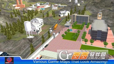 爬坡校车驾驶3D手游 v1.4 安卓版