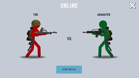 火柴人战争打击截图0