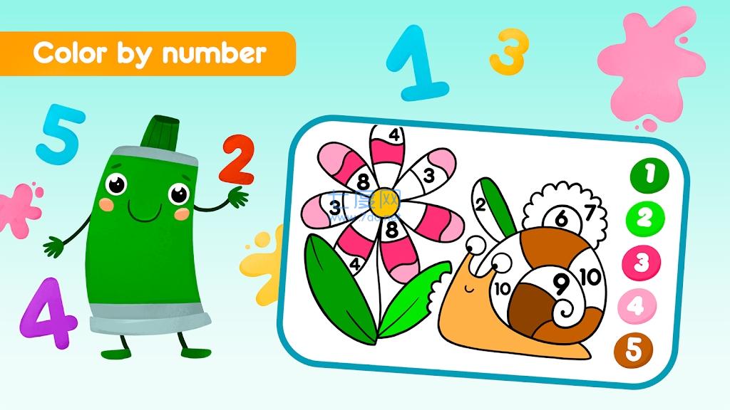 绘制图书挑战Coloring Book截图2