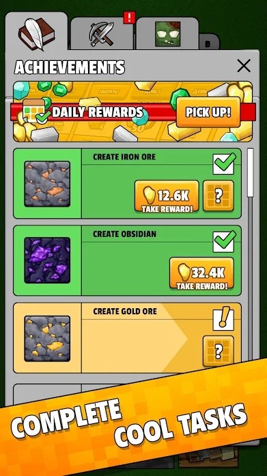 点击我的世界游戏中文版（Minetap）图片1