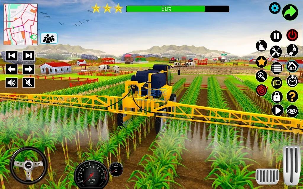 印度乡村拖拉机运动会Village Tractor Farm Simulator截图1