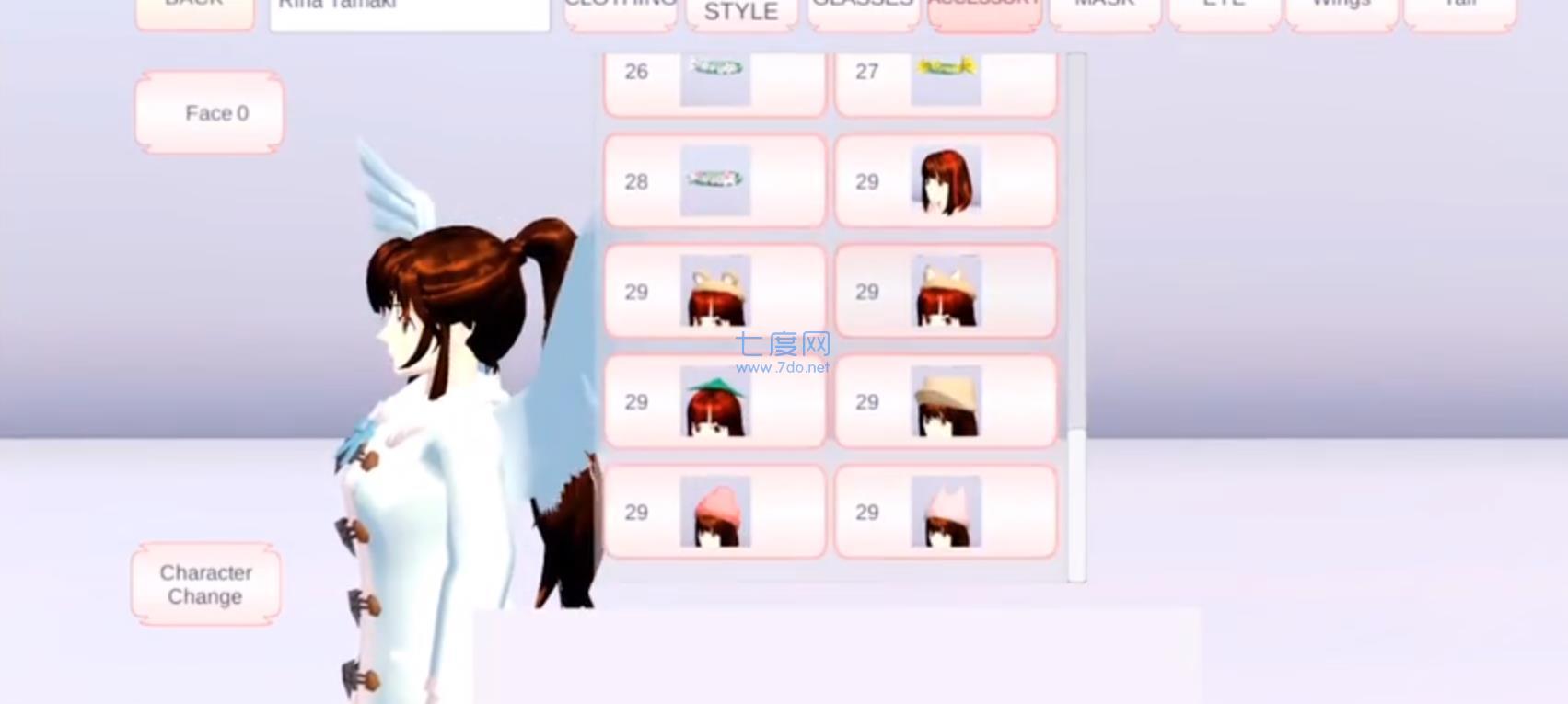 樱花校园模拟器高马尾2022截图2
