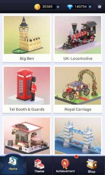 Pocket World 3D(3D模型拼接)截图3
