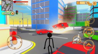 火柴人都市世界免费金币无限血量最新版 截图0