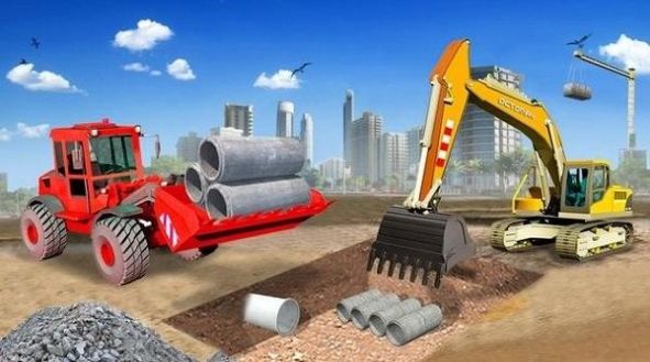重型施工机驾驶游戏安卓版 截图2