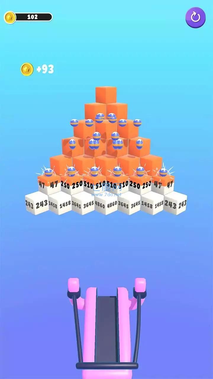 弹球掉落游戏截图2