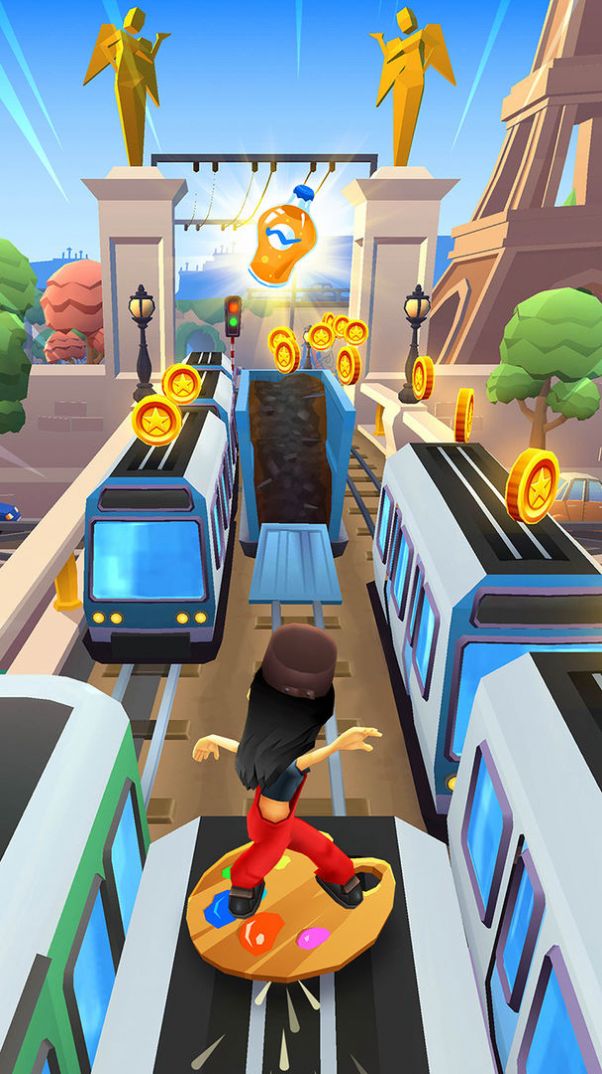 地铁跑酷3d版