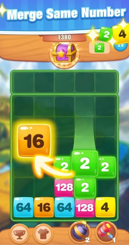 号码合并2048截图2