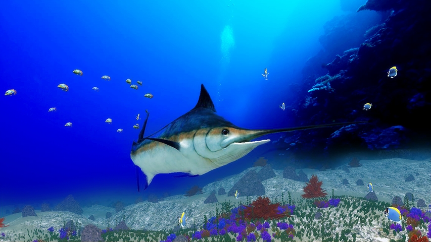 蓝枪鱼历险游戏安卓版（The Blue Marlin）图片1