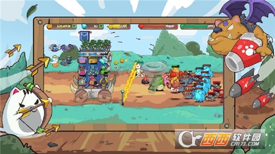 Cat RoBot Defense(萌猫塔防) v1.3.1 安卓版