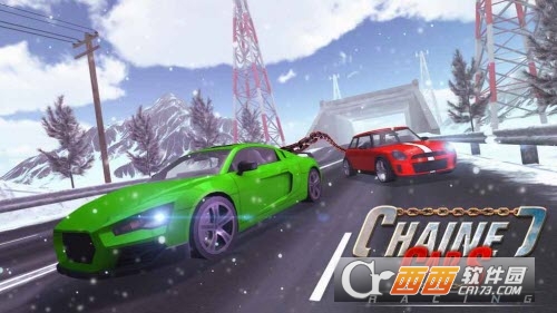 Chained Cars Racing 3D(锁链赛车3D)截图1