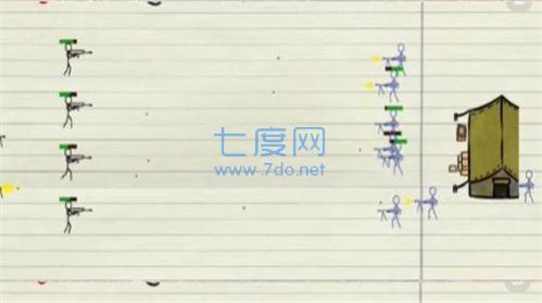 纸上战争丧尸危机游戏截图0