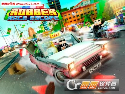 Robber Race Escape(我的世界赛车游戏安卓版)截图1