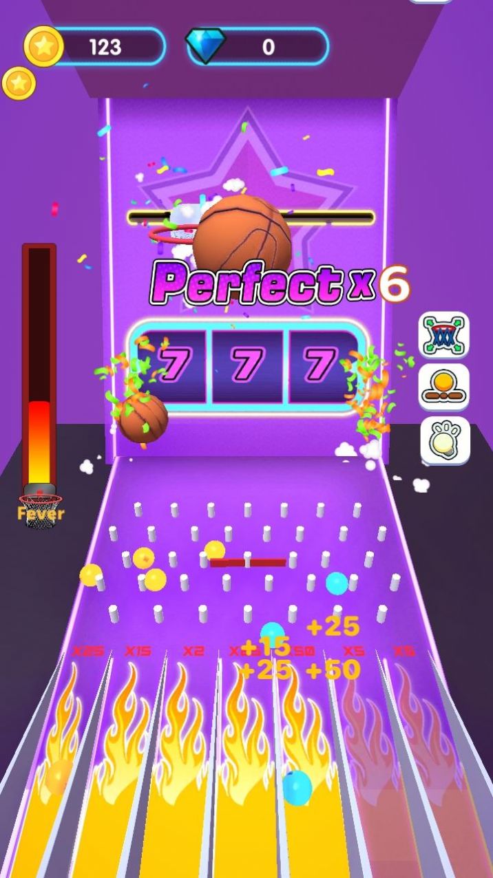 投篮框3D游戏安卓版（Toss Hoop 3D） 截图1