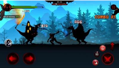 暗影火柴人忍者武士截图1