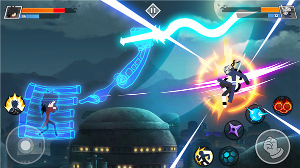 火柴人忍者忍者格斗游戏(Stickman Shinobi)截图3