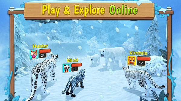 雪豹家族模拟器官方版(Snow Leopard Family Sim)截图2