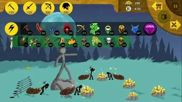 火柴人战争无限钻石版999999 v2.08