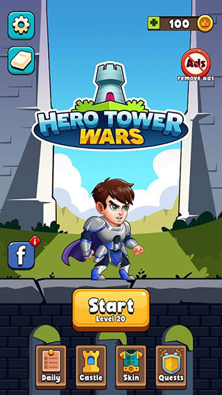 英雄塔战争官方版(Hero Tower War)截图0