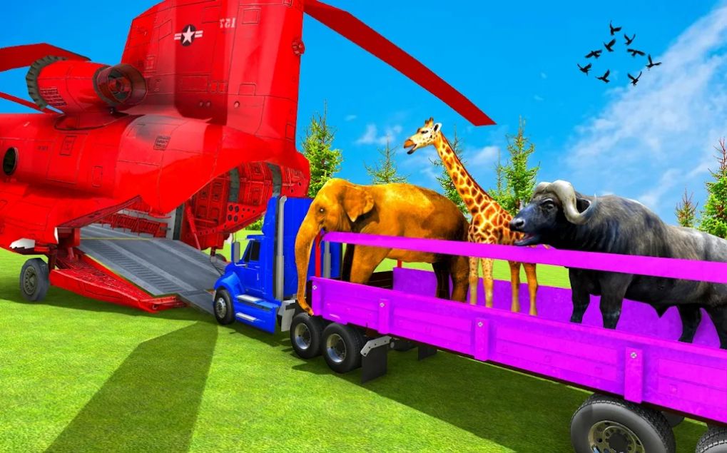 野生动物货物运输车游戏官方版（Wild Animal Cargo Transporter）  v3.4.3