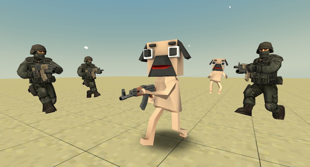 哈巴狗大战游戏中文版（PugWars）图片1