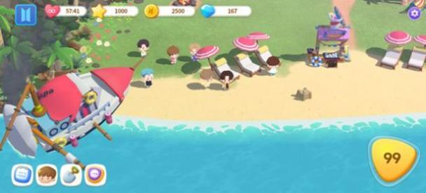 防弹少年团小岛求生截图2