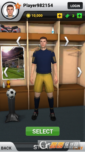 Football Strike Simulation 3D(足球射门模拟器3d)