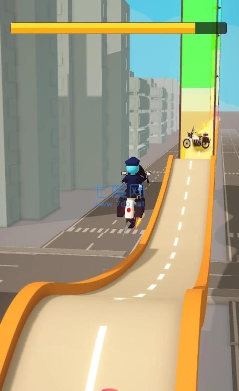 警察快速跑游戏