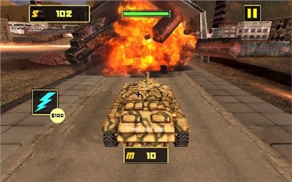 狂野坦克车3D(坦克驾驶射击)截图0