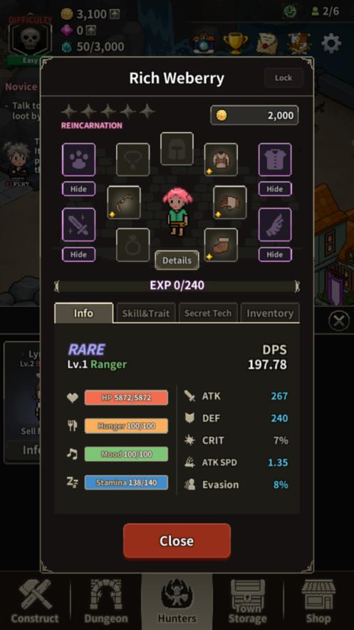 猎魔村物语1.312无限红宝石安卓最新版 截图1