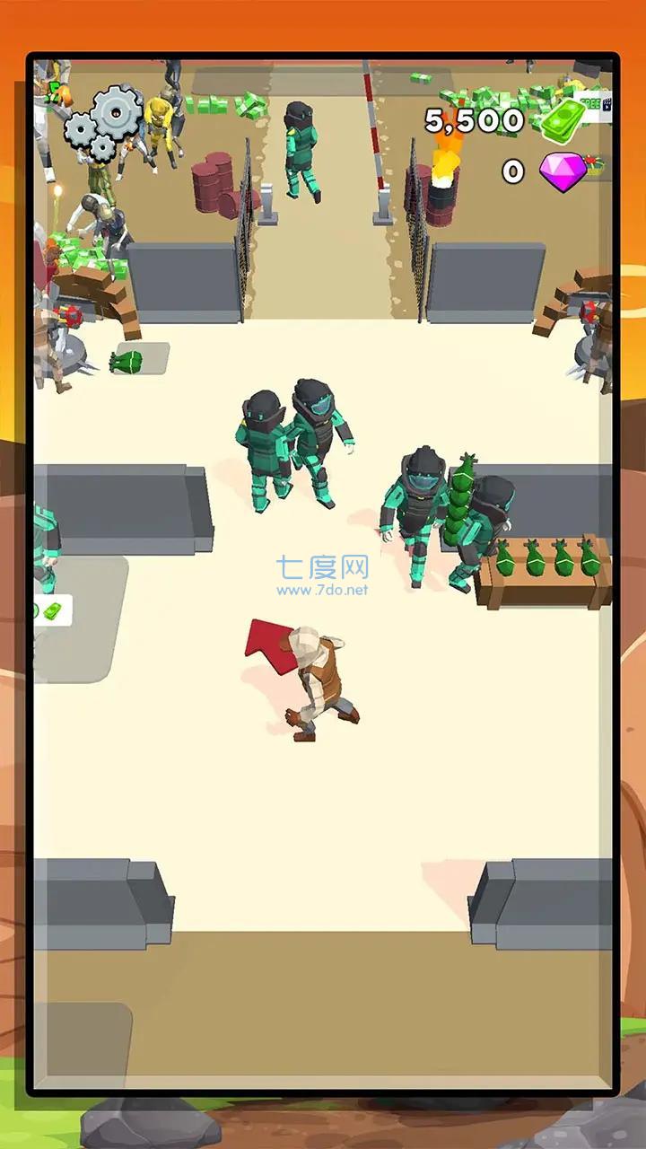 击退僵尸3d游戏