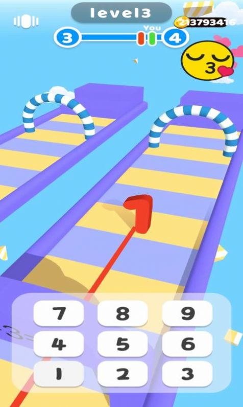 数字竞赛3D游戏官方版图片1