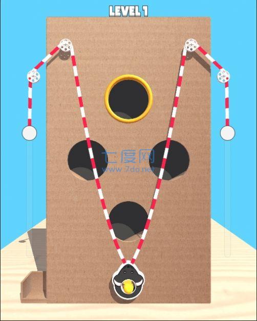 拉钢丝绳游戏