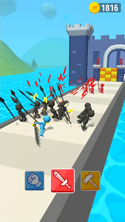 蓝色武器大师截图1