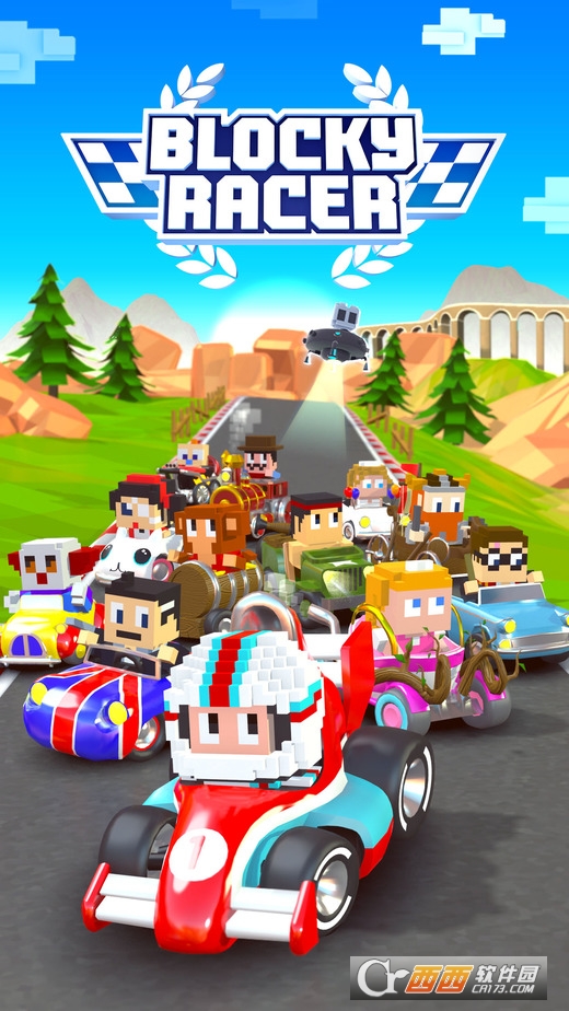 Blocky Racing(无尽街道狂飙手游) v0.9