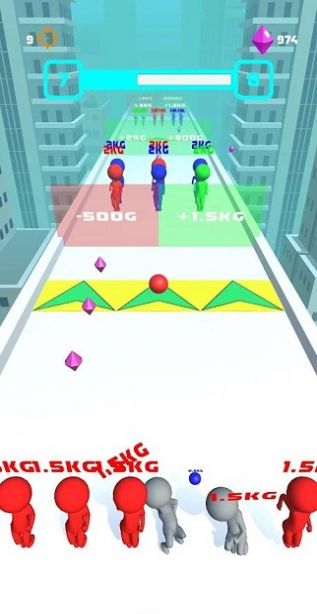 抖音质量滚球小游戏最新版（Roll N Smash）图片1